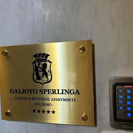Galioto Sperlinga Luxury Boutique Apartments Palermo Dış mekan fotoğraf